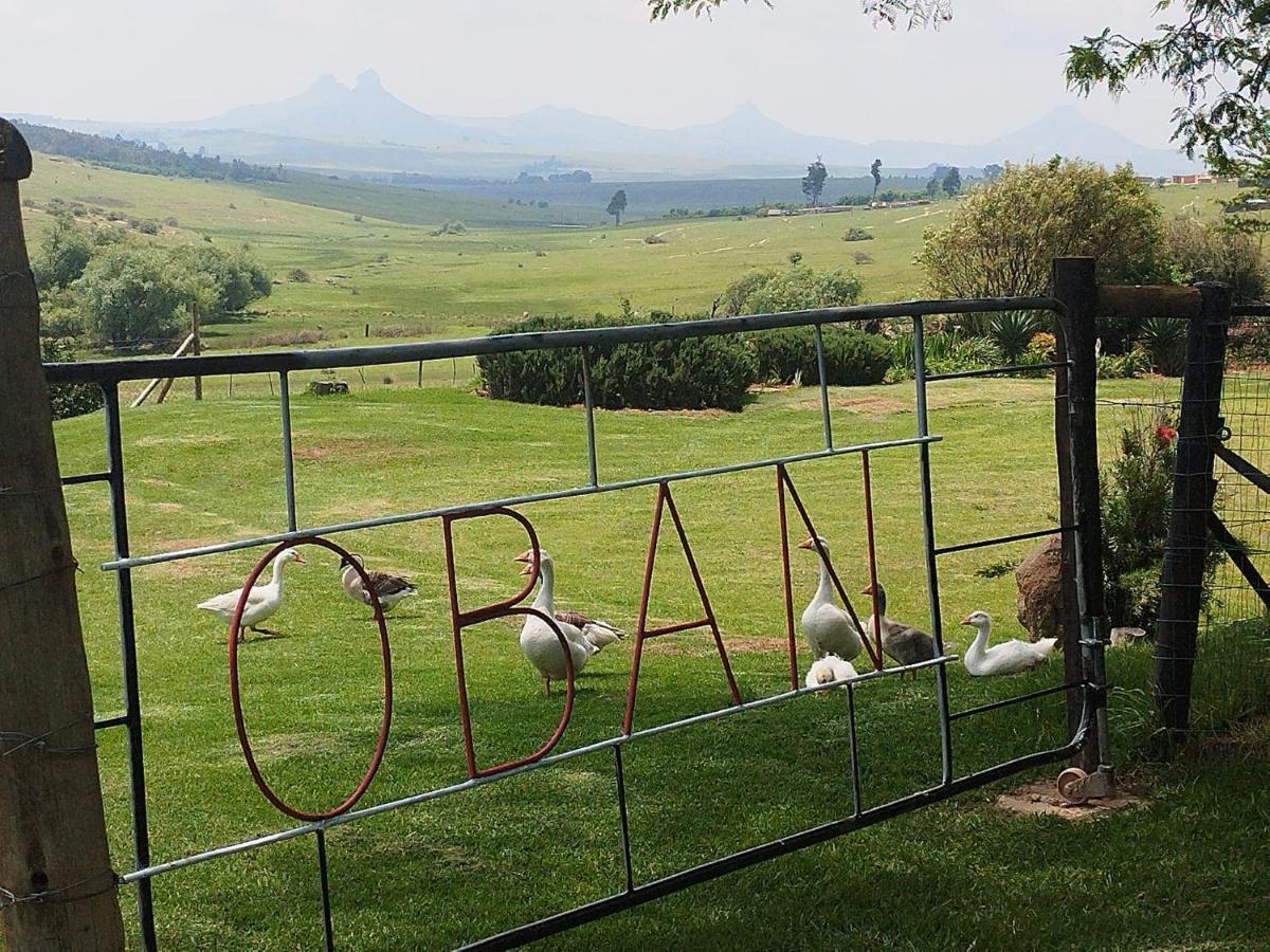 Вілла Oban Historical Guest Farm Van Reenen Екстер'єр фото